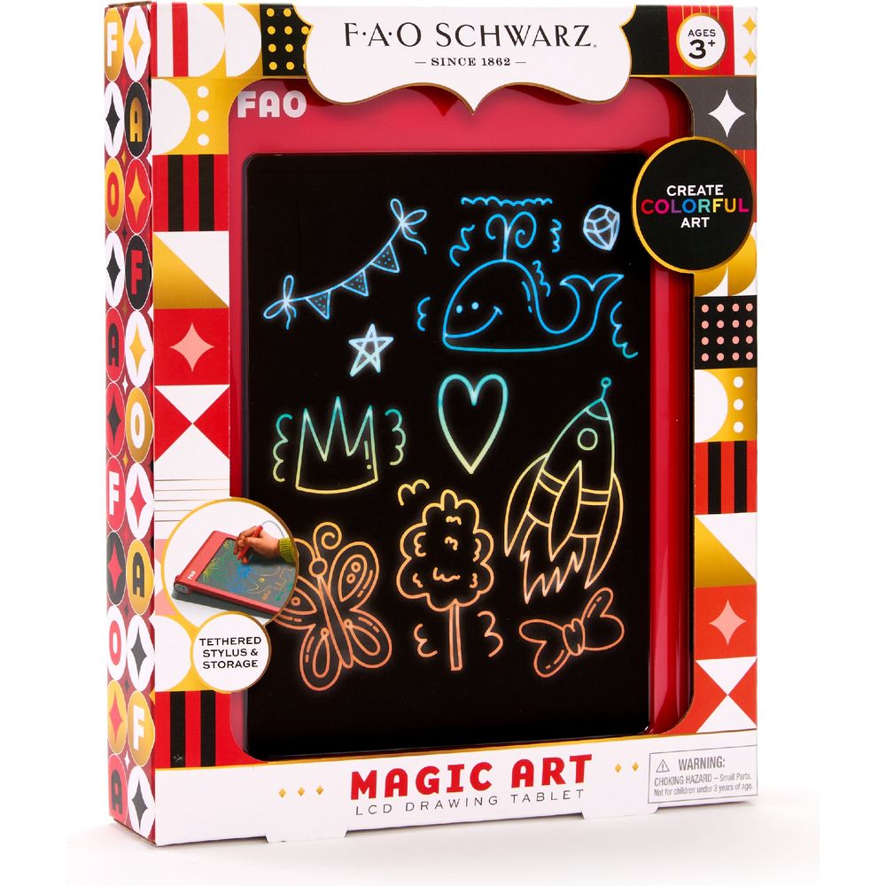 Magic Art LCD Drawing Tablet - FAO Schwarz