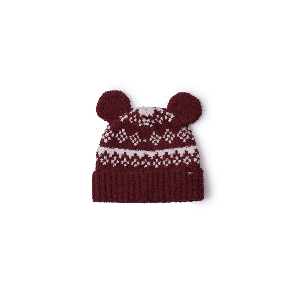CozyChic Unisex Adult Disney Mickey Fair Isle Beanie - FAO Schwarz