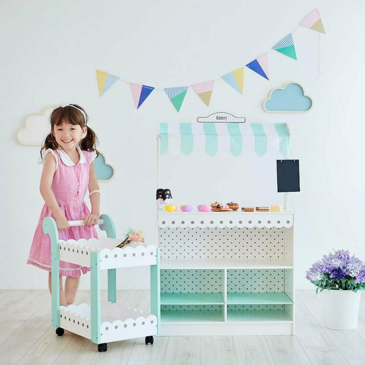 My Dream Bakery Shop Dessert Stand – White/Mint - FAO Schwarz