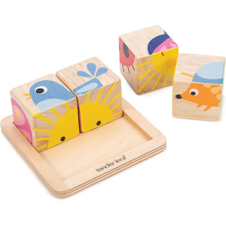 Infant Blocks Collection of Wood Toys - FAO Schwarz