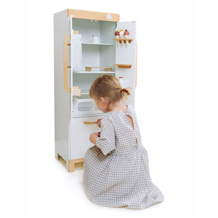 Wooden Pretend Play Refrigerator - FAO Schwarz