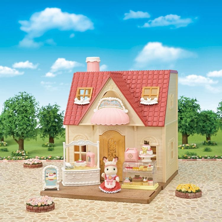 Calico Critters Village Cake Shop Starter Playset - FAO Schwarz