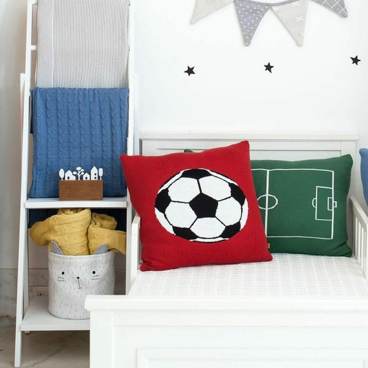 Cherry Soccer Ball Pillow - FAO Schwarz