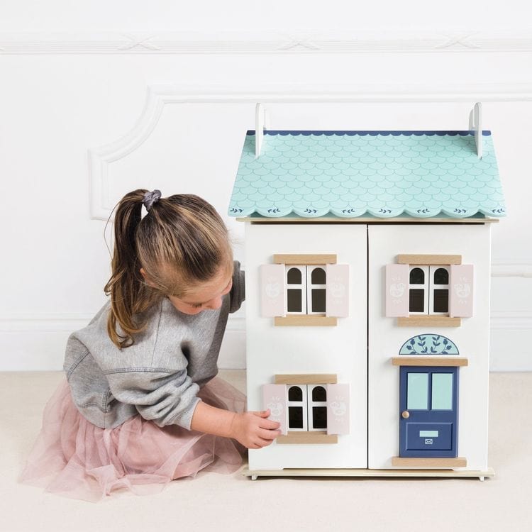 Bluebelle Wooden Dollhouse - FAO Schwarz
