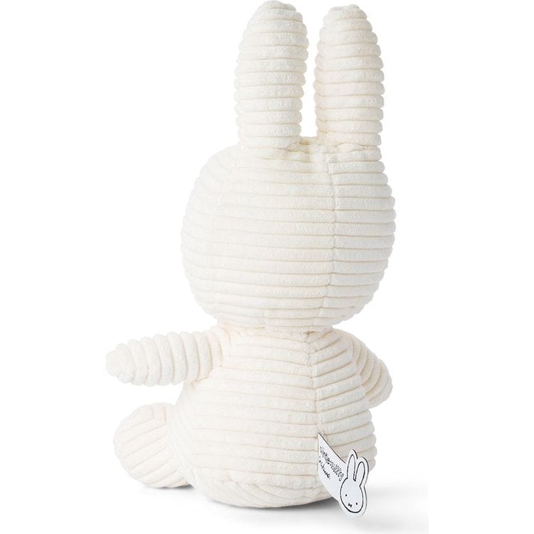 9″ Miffy ECO Off-White Sitting Corduroy Plush - FAO Schwarz
