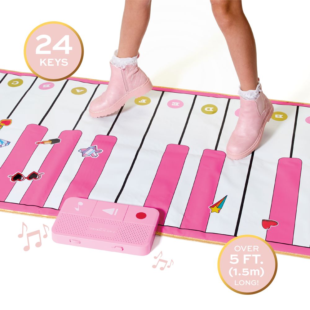 Giant Dance-On Piano Pink – Compose Your Own Music - FAO Schwarz