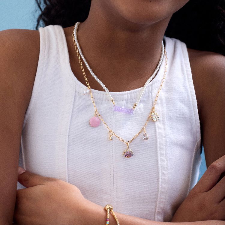 Kids’ Spring Break Charm Necklace - FAO Schwarz