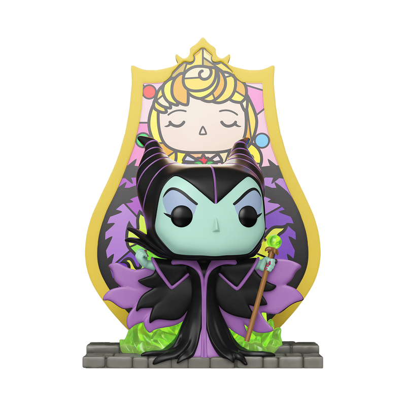 Pop! Deluxe Maleficent (Princess Aurora Stained Glass) - FAO Schwarz