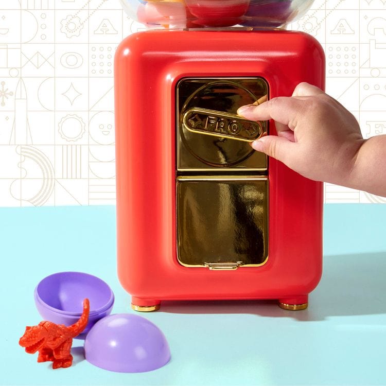 Throwback Toys Mystery Vending Machine – Red - FAO Schwarz