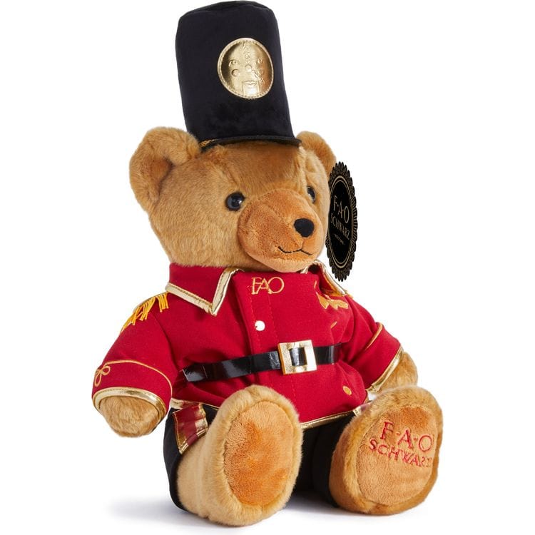 16″ Toy Soldier Plush Bear - FAO Schwarz