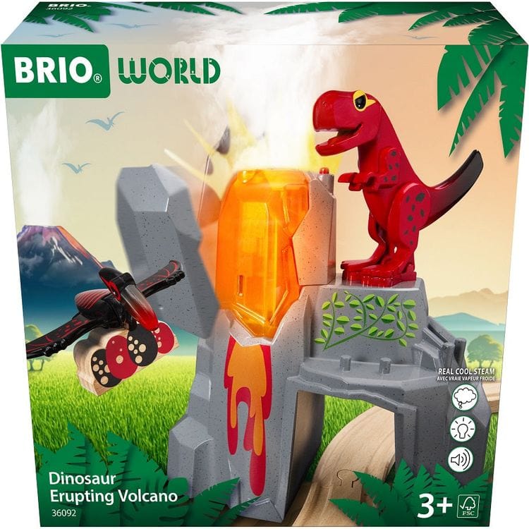 Dinosaur Erupting Volcano - FAO Schwarz