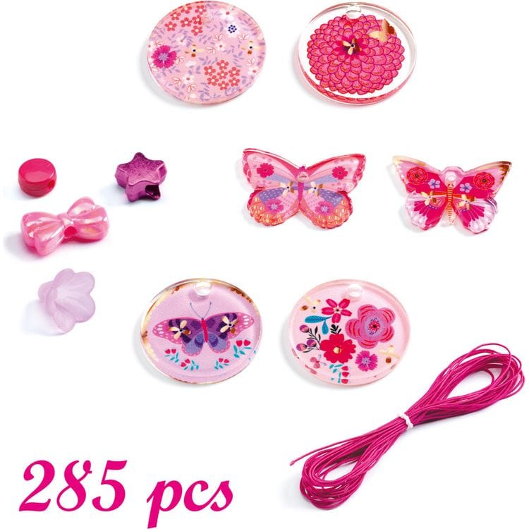 Le Grand Artist Jewelry Making Bead Kit – Butterfly & Heart - FAO Schwarz