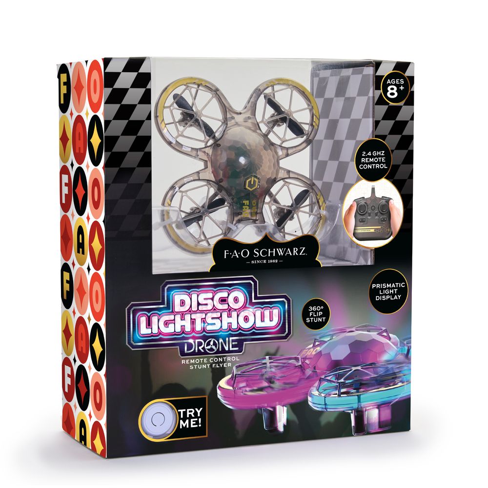 Disco Lightshow Drone - FAO Schwarz