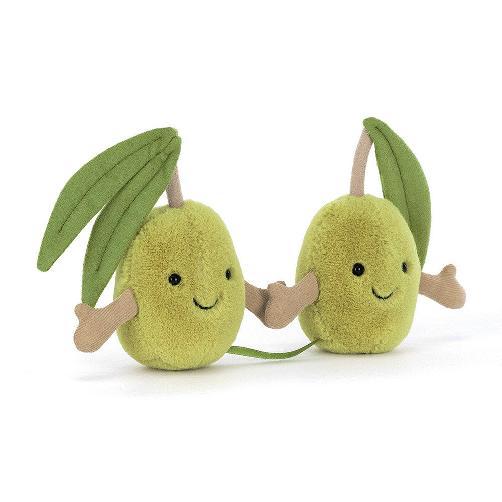 Amuseables Pair of Olives Plush - FAO Schwarz