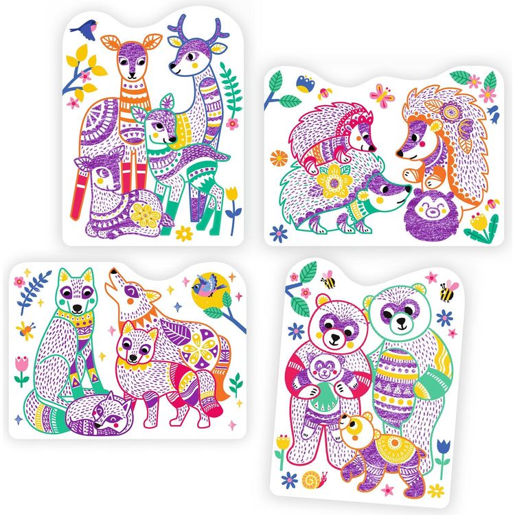 Forest Families Coloring Set - FAO Schwarz