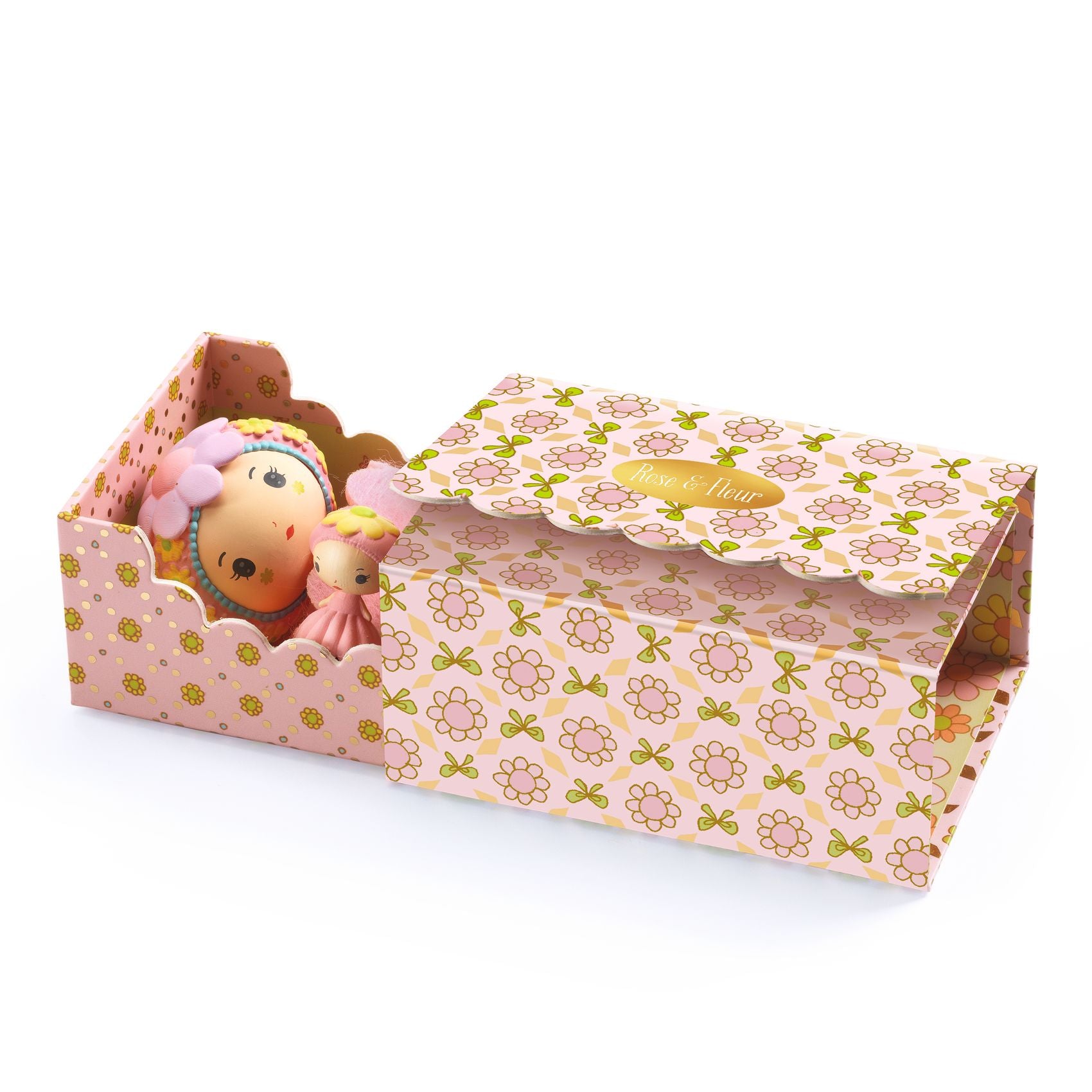 Tinyly Rose Tinyroom with Figurines - FAO Schwarz