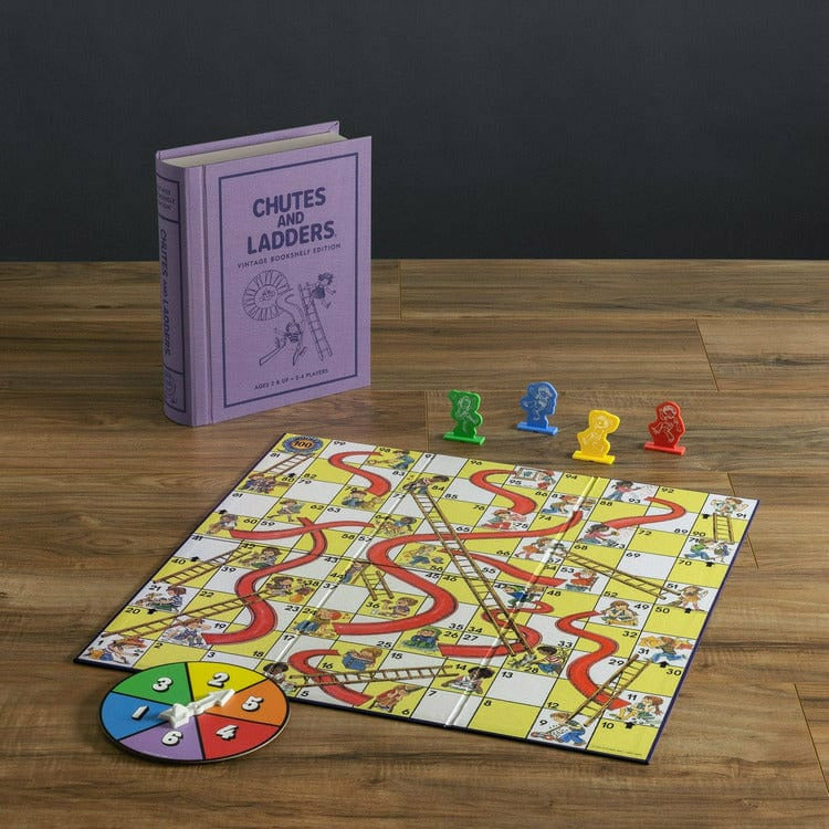 Chutes & Ladders Vintage Bookshelf Edition - FAO Schwarz