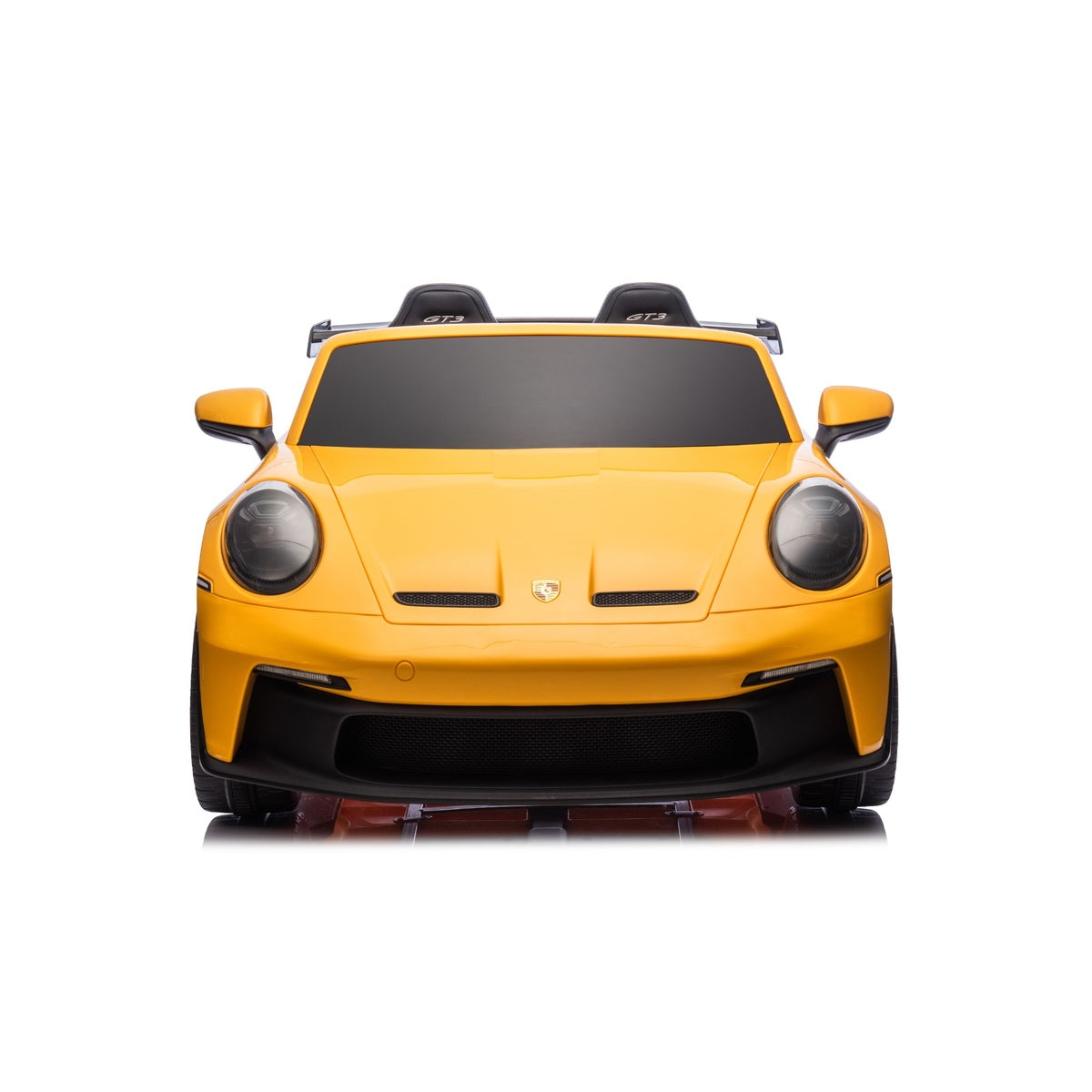 Porsche GT3 12V Ride-On – Yellow - FAO Schwarz