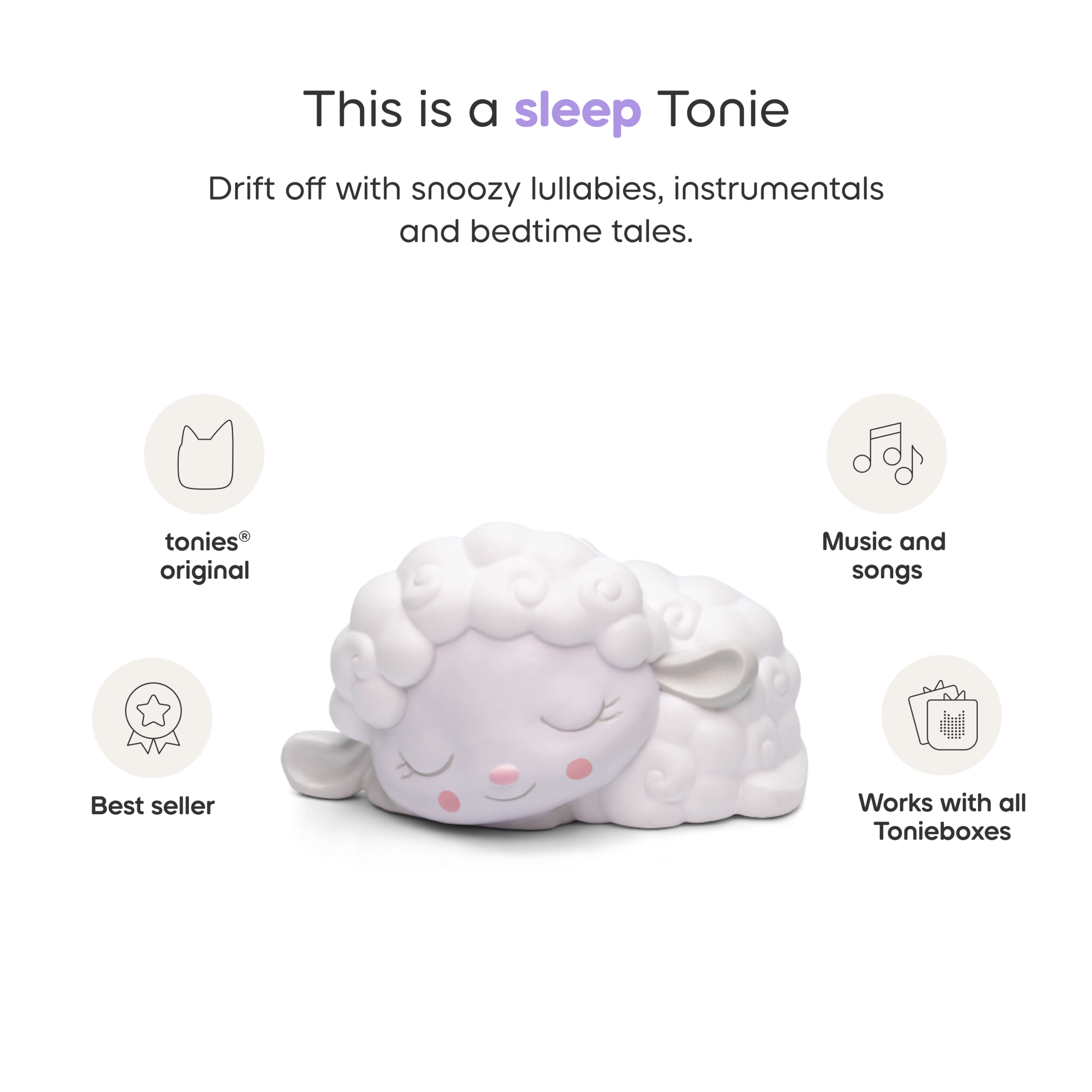 Sleepy Friends: Lullaby Melodies with Sleepy Sheep Tonie - FAO Schwarz