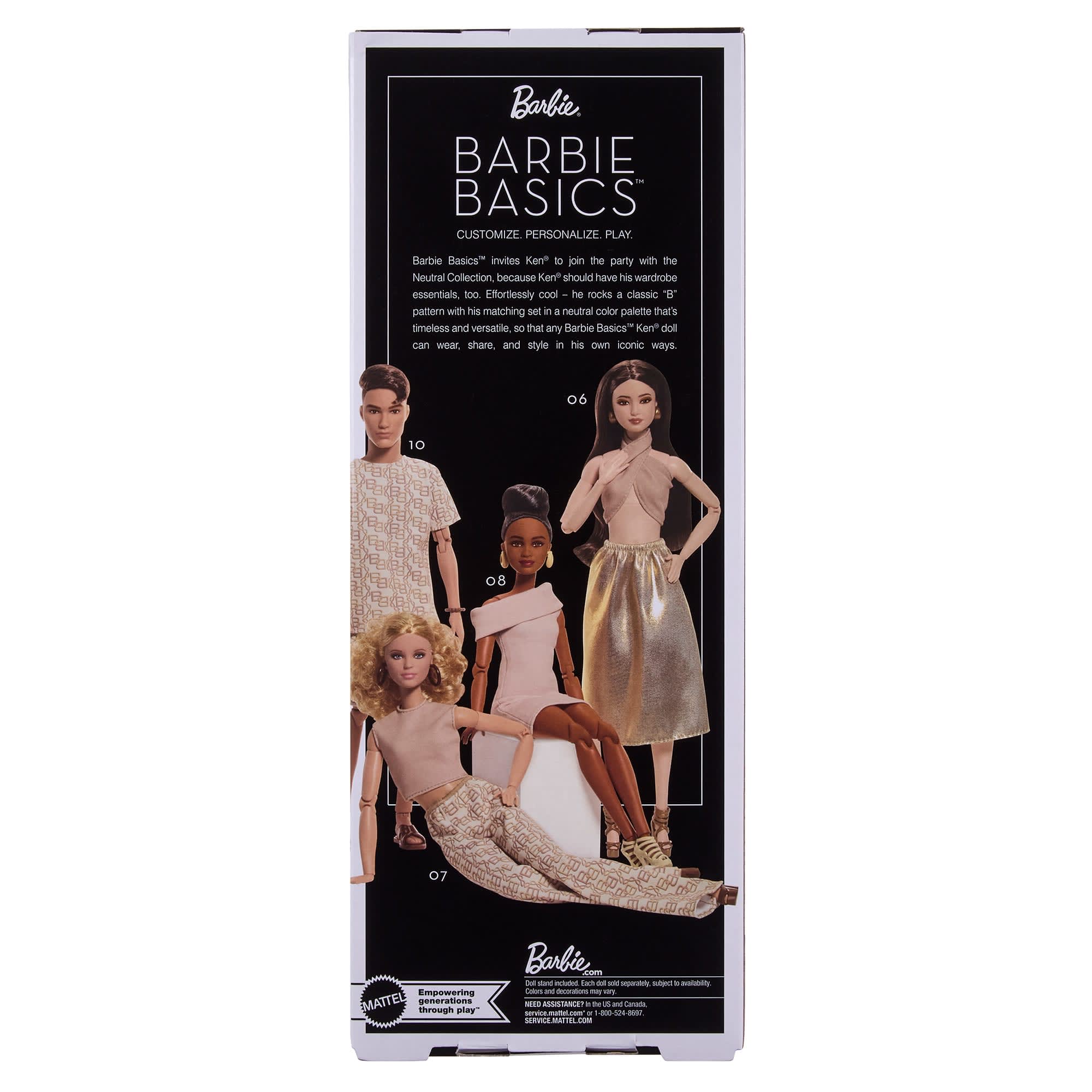 Barbie Basics 2026 Neutrals Series, Model - FAO Schwarz