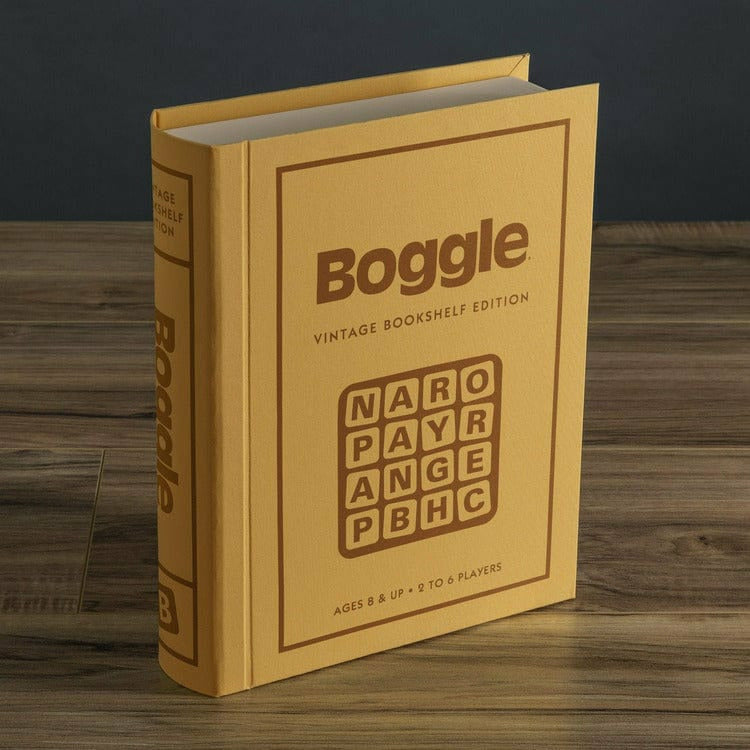 Boggle Vintage Bookshelf Edition - FAO Schwarz
