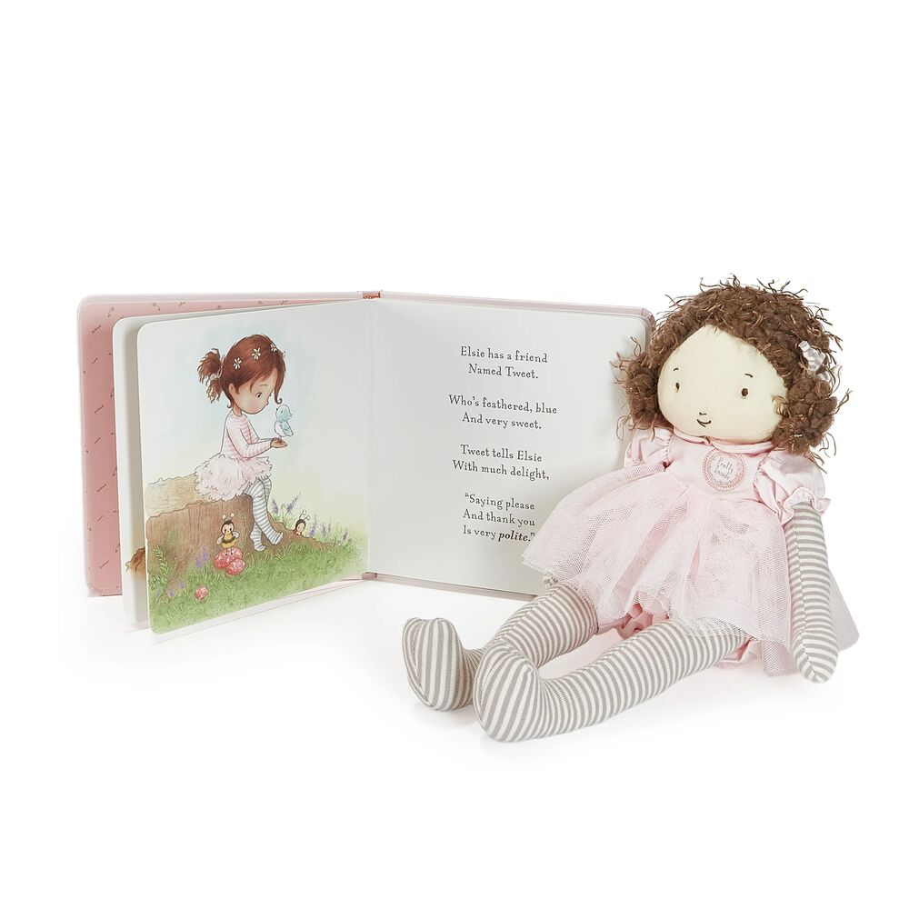 Pretty Girl Elsie Plush & Book Bundle - FAO Schwarz