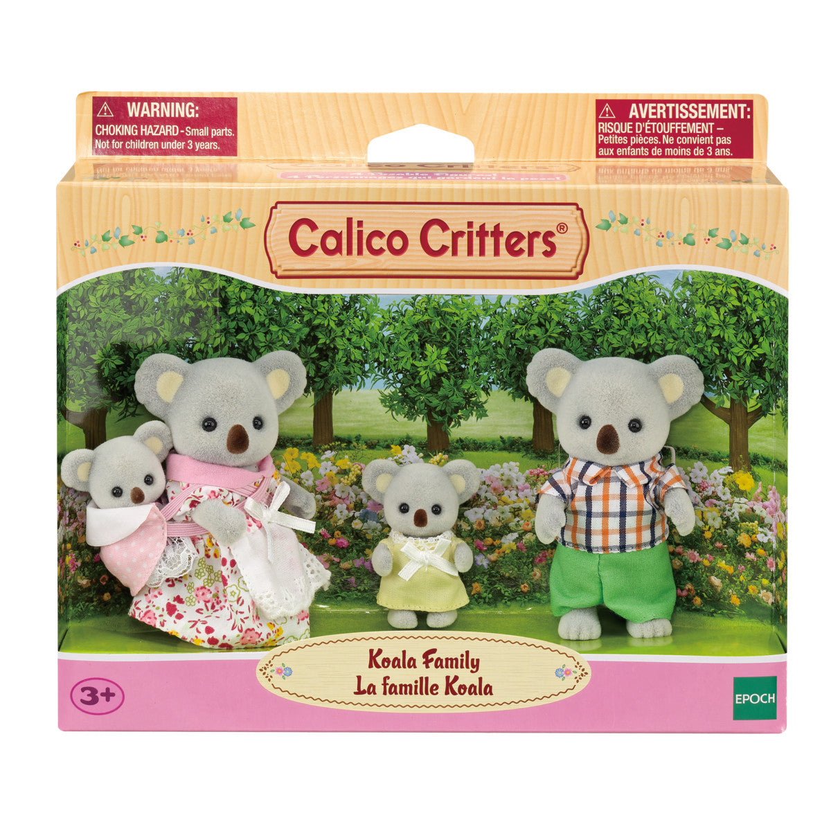 Calico Critters Koala Family Collectible Doll Figures - FAO Schwarz