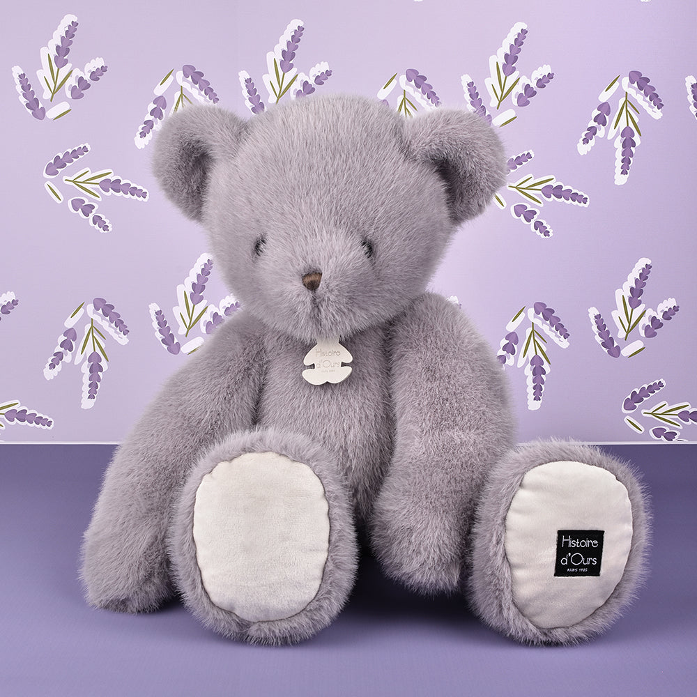 Large Teddy Bear – Grey Lavender - FAO Schwarz