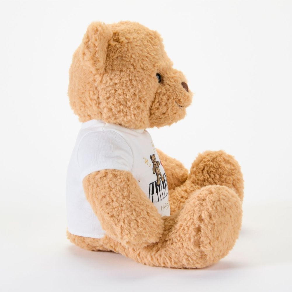 FAO x Steiff Teddy Bear with T-Shirt - FAO Schwarz