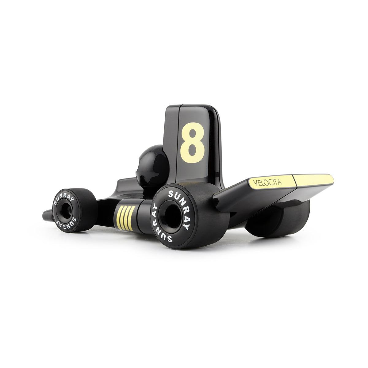 Velocita Emilio Toy Car – Black/Gold - FAO Schwarz