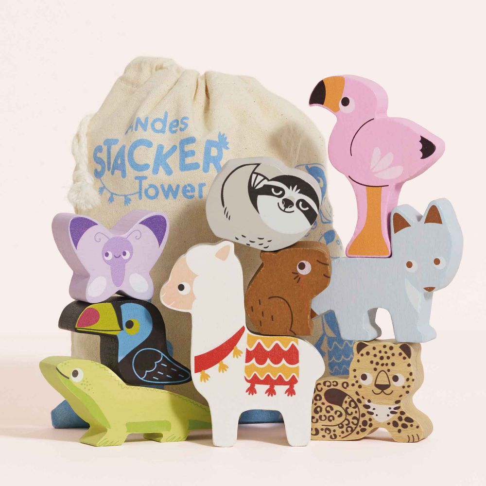 Andes Stacking Animals & Bag - FAO Schwarz