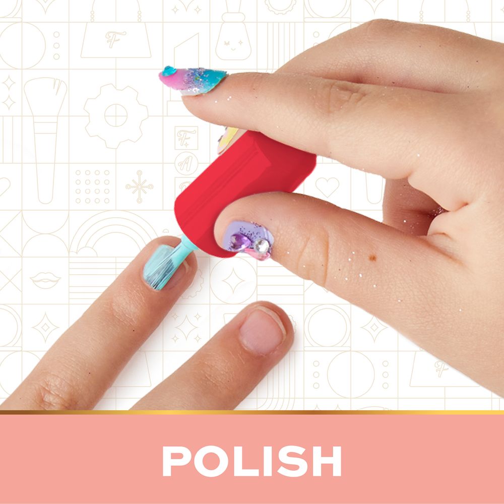 Glitz & Glam Nail Studio Custom Press-On Nail Kit - FAO Schwarz