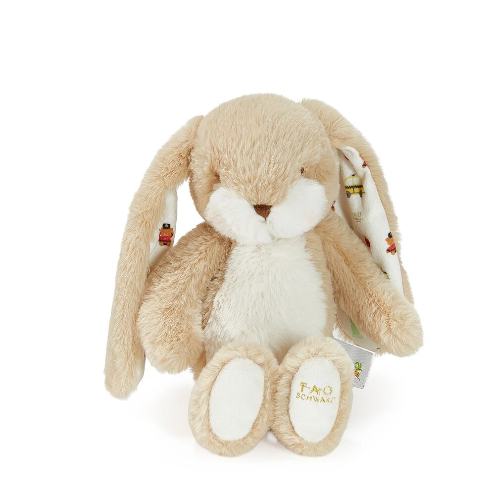 Big Apple NYC – FAO Schwarz Tiny 10″ Floppy Nibble Bunny Plush - FAO Schwarz