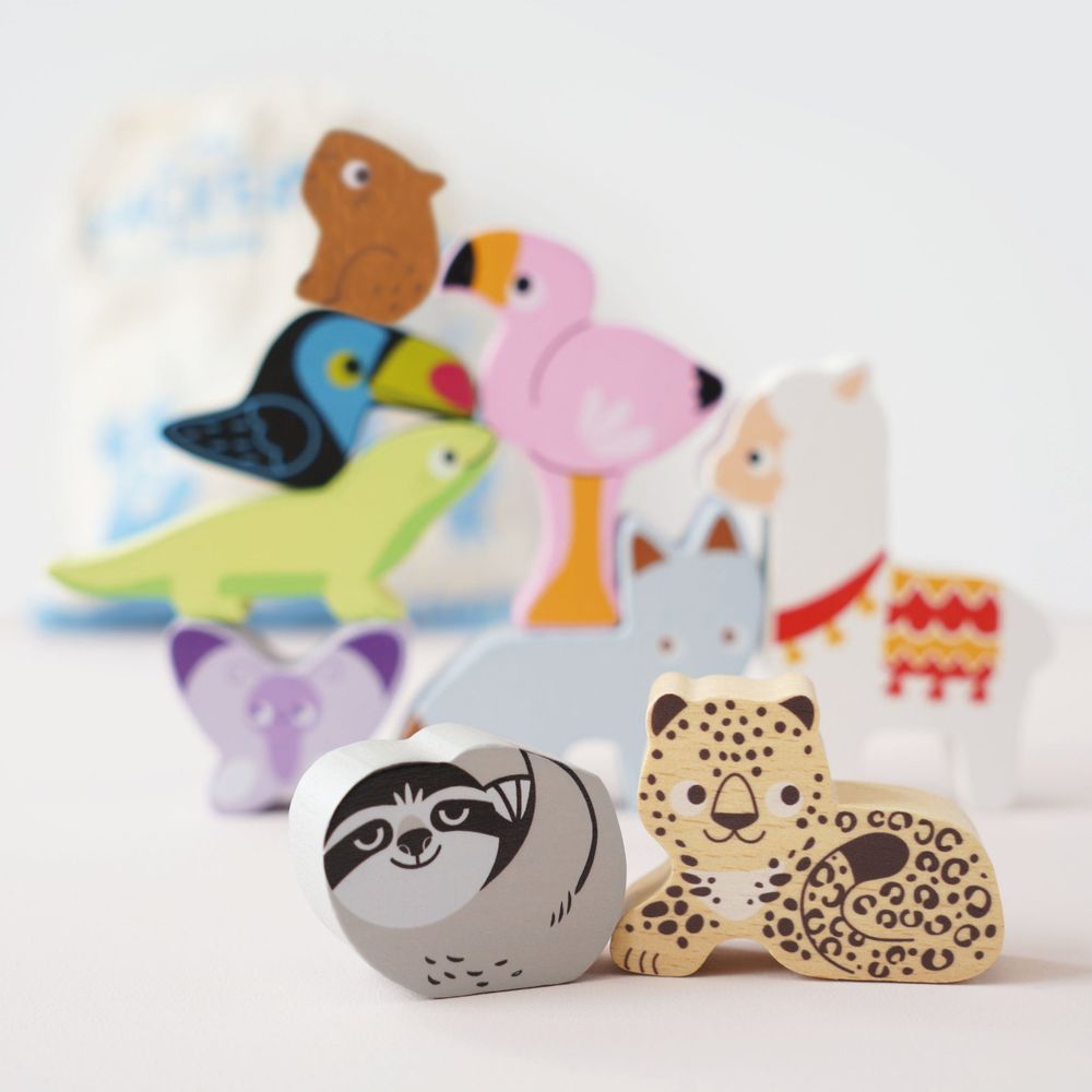 Andes Stacking Animals & Bag - FAO Schwarz