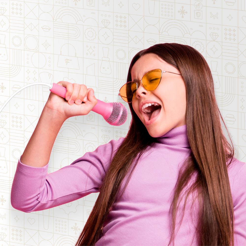 Bluetooth® Portable Karaoke Station with Microphone - FAO Schwarz