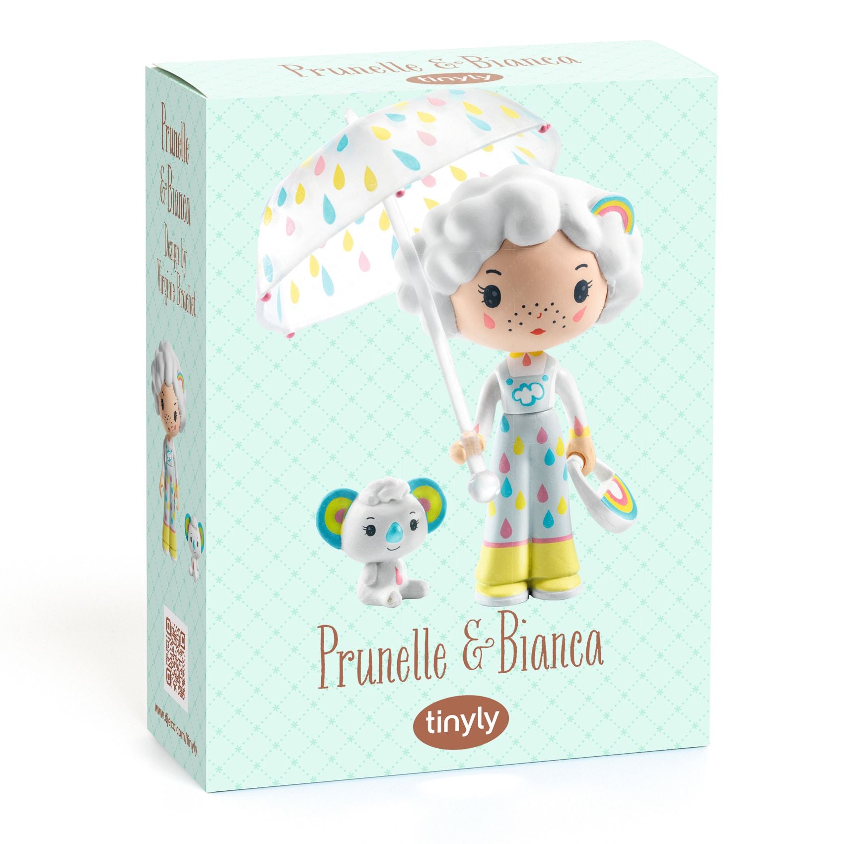 Tinyly Prunelle & Blanca Figurines - FAO Schwarz