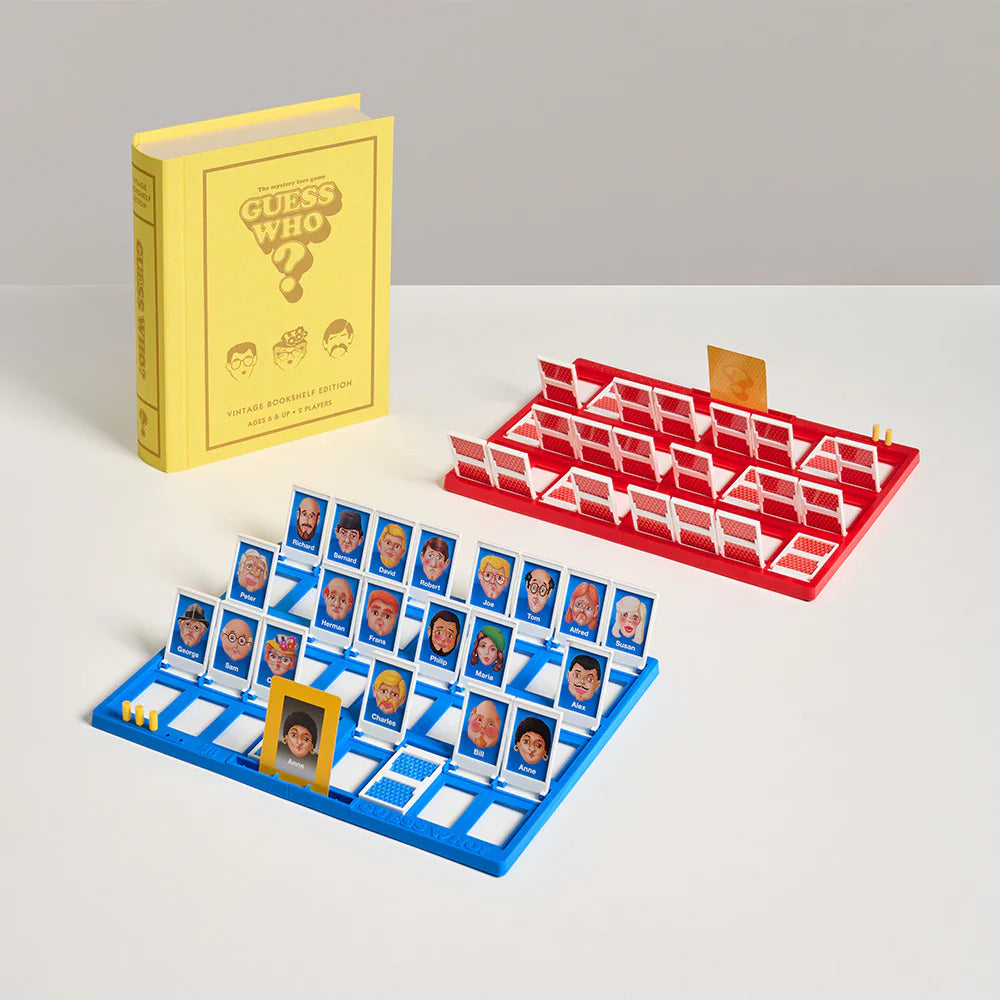Guess Who? Vintage Bookshelf Edition - FAO Schwarz