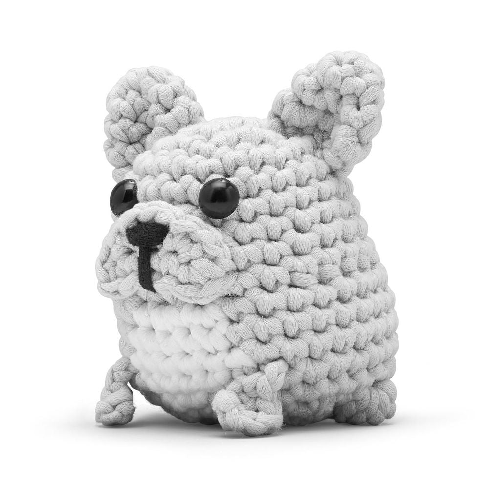 Hugo the French Bulldog Learn to Crochet Kit - FAO Schwarz