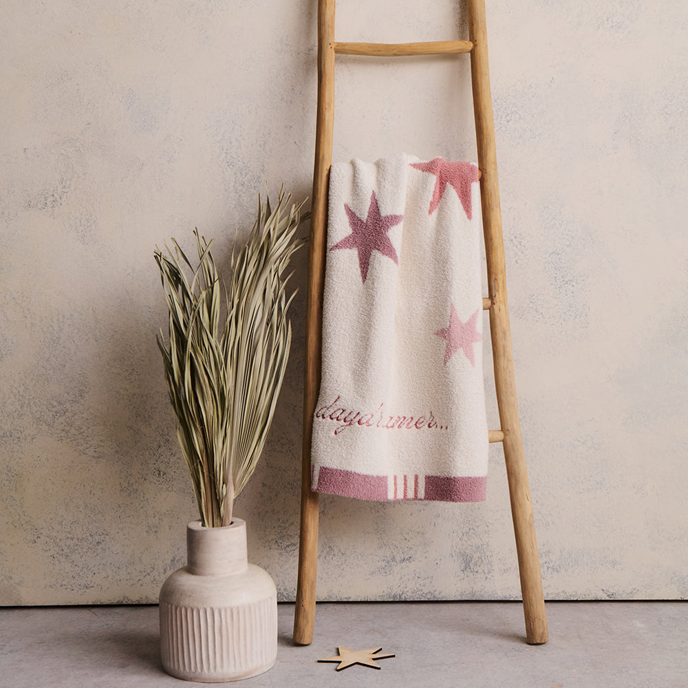 CozyChic Starry Daydreamer Stroller Blanket – Teaberry Multi - FAO Schwarz