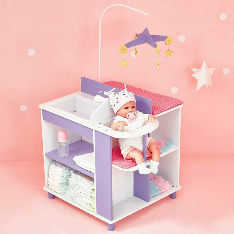 Olivia’s Little World – Little Princess Baby Doll Changing Station with Storage - FAO Schwarz