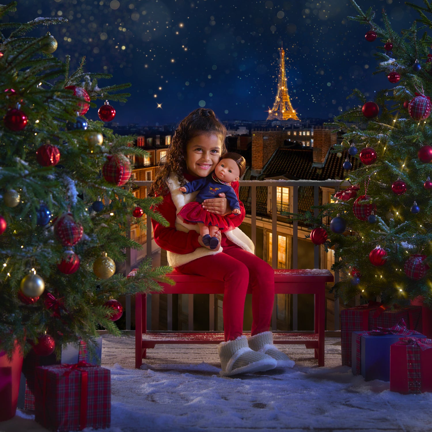 Corolle Holidays 14″ Doll – Perle - FAO Schwarz