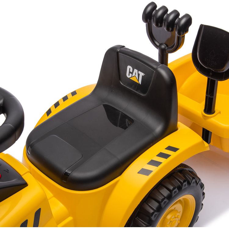CAT T7 Tractor Trailer Foot to Floor Push Car - FAO Schwarz