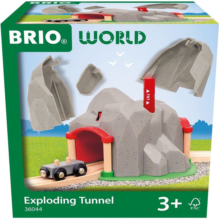 Dynamite Mountain Exploding Tunnel - FAO Schwarz