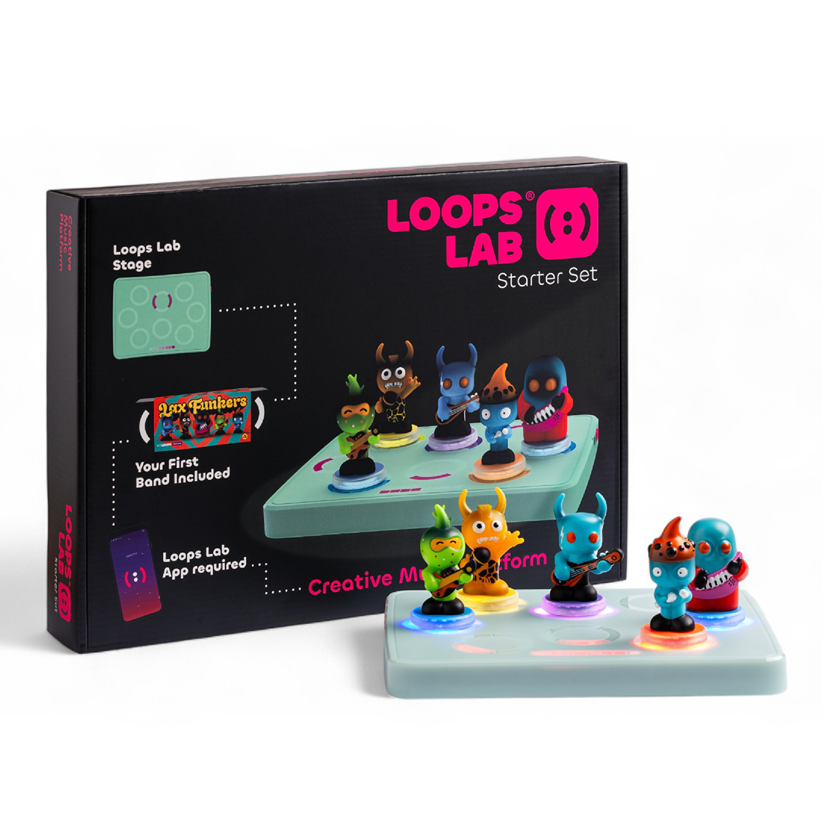 Loops Lab Starter Set + Complementary 5-Dolls Band – The Lax Funkers - FAO Schwarz