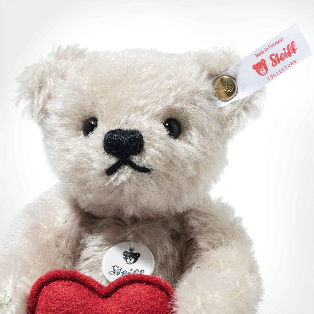 Teddy Bear Plush with Heart Limited Edition - FAO Schwarz