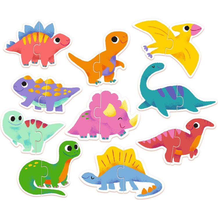 Dinosaur Puzzle Duos - FAO Schwarz