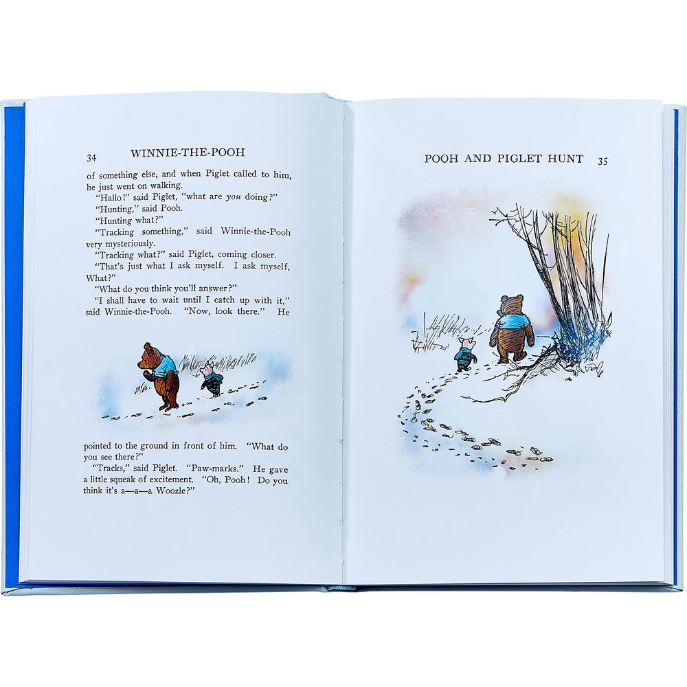 Winnie The Pooh Book Leather Edition - FAO Schwarz