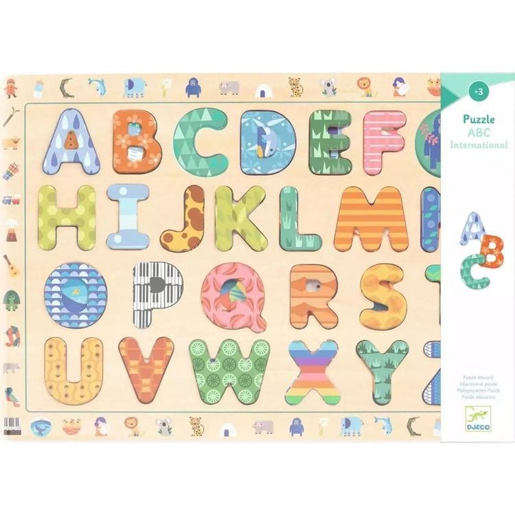 ABC Wooden Puzzle - FAO Schwarz