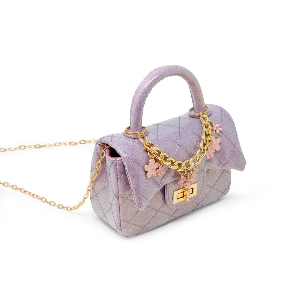 Classic Sparkle Top Handle Handbag - FAO Schwarz
