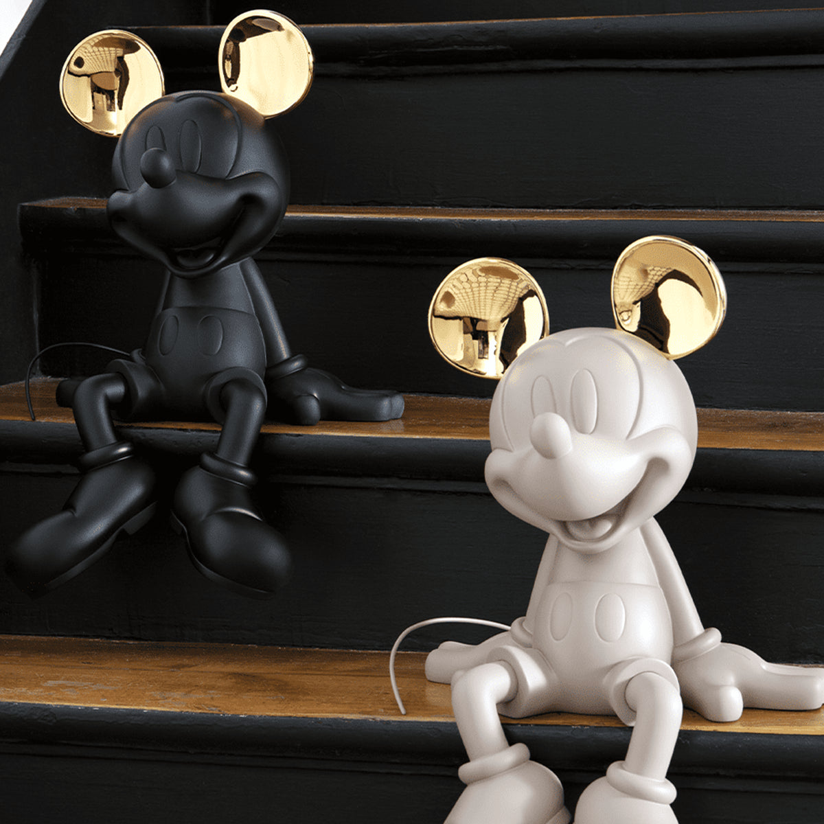 Mickey Mouse Take 2 Black & Gold Figure – 19″ - FAO Schwarz